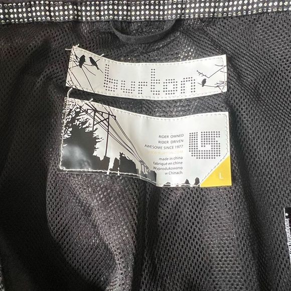 Burton Stow Cargo Snowboard Pants Mens Large - Picture 8 of 8